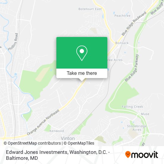Edward Jones Investments map