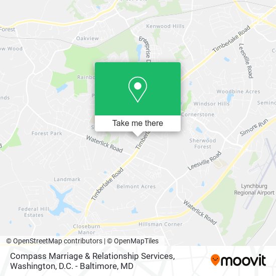 Mapa de Compass Marriage & Relationship Services