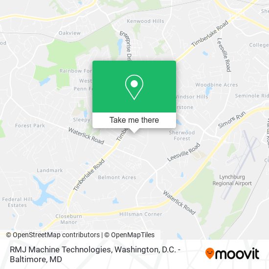 RMJ Machine Technologies map