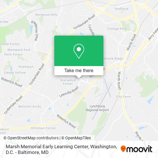 Marsh Memorial Early Learning Center map