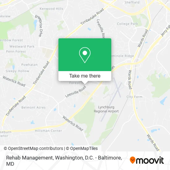 Rehab Management map