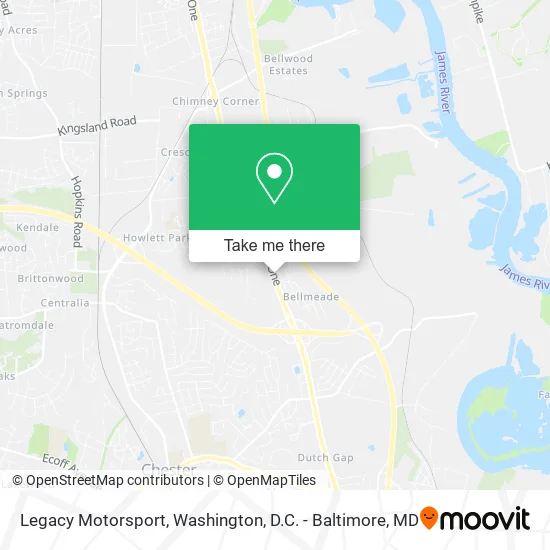 Legacy Motorsport map