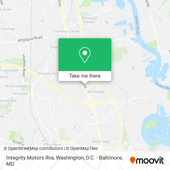 Integrity Motors Rva map