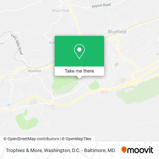 Trophies & More map