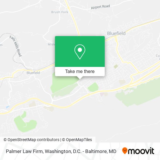Palmer Law Firm map