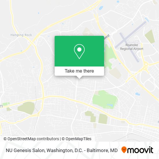 Mapa de NU Genesis Salon