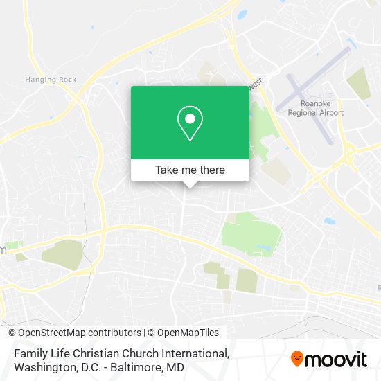 Mapa de Family Life Christian Church International