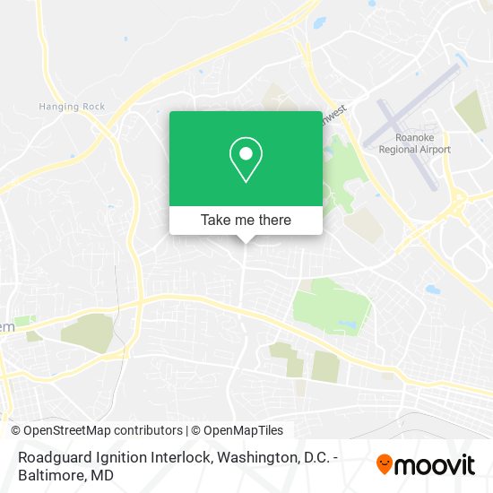 Roadguard Ignition Interlock map