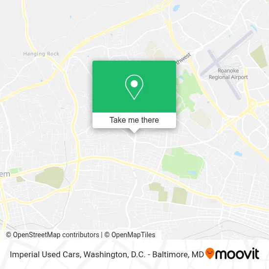 Imperial Used Cars map