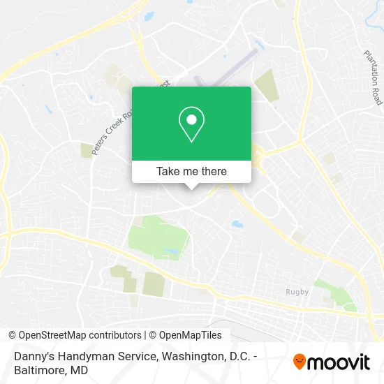 Danny's Handyman Service map