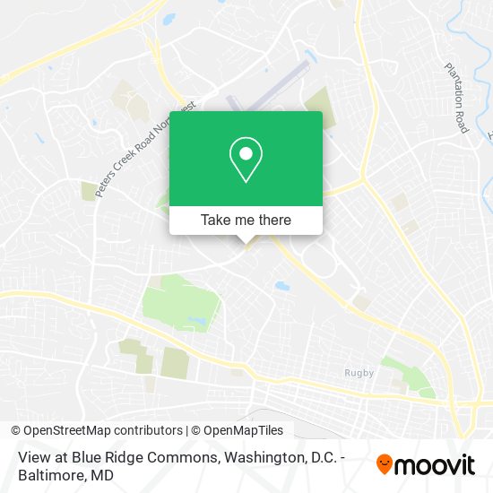 View at Blue Ridge Commons map