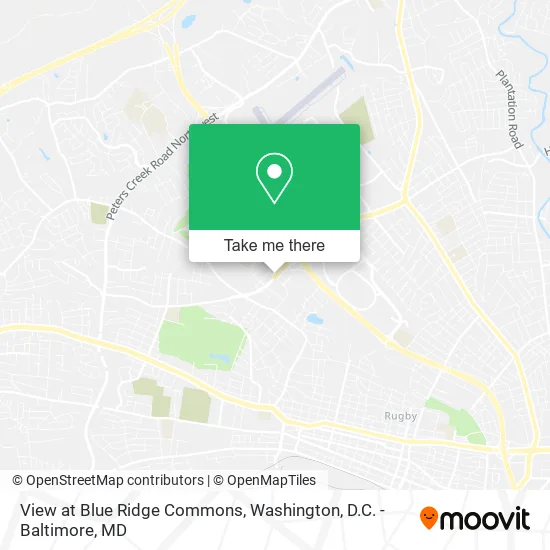 View at Blue Ridge Commons map