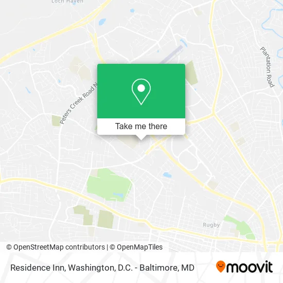 Residence Inn map
