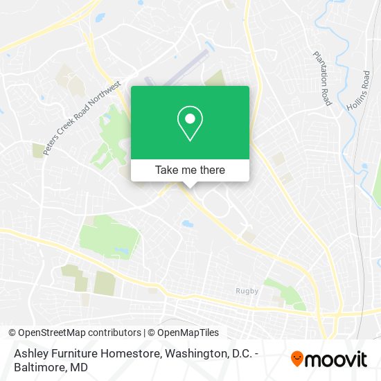 Ashley Furniture Homestore map