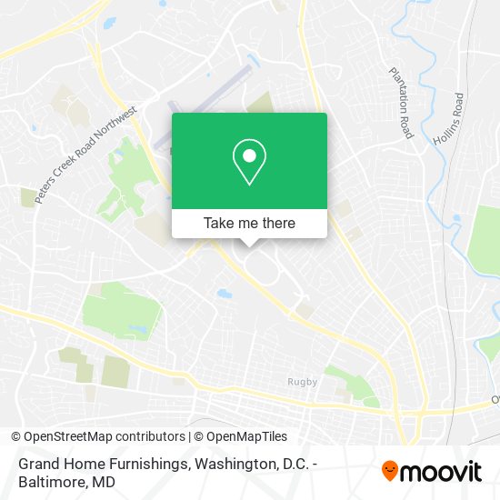 Grand Home Furnishings map