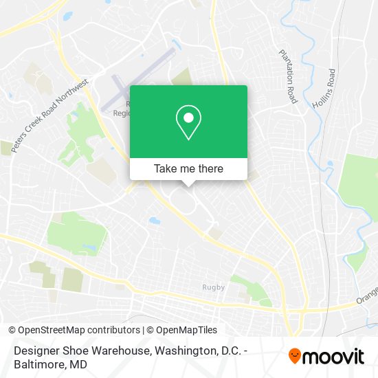 Mapa de Designer Shoe Warehouse