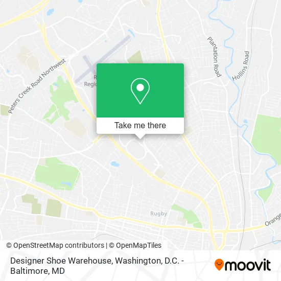 Designer Shoe Warehouse map