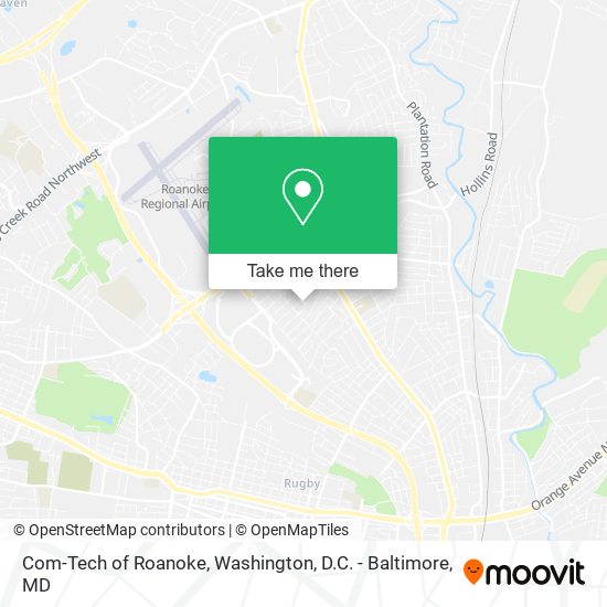 Com-Tech of Roanoke map