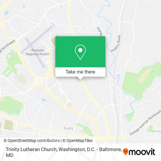 Trinity Lutheran Church map