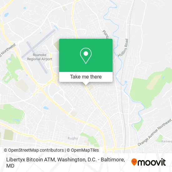 Mapa de Libertyx Bitcoin ATM