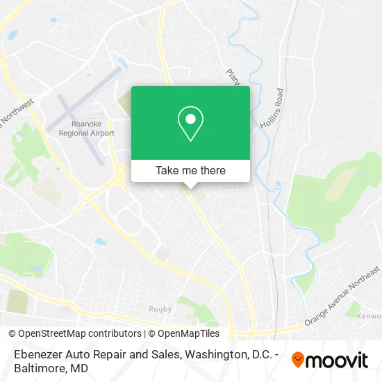 Mapa de Ebenezer Auto Repair and Sales