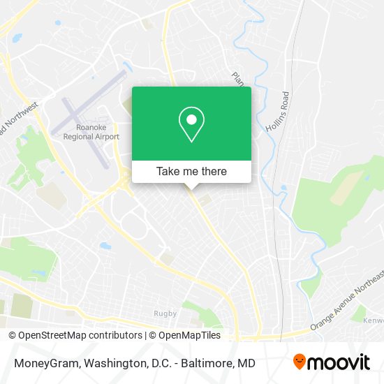 MoneyGram map