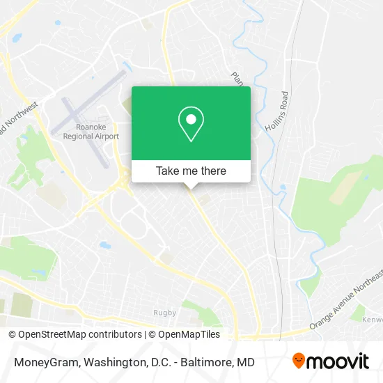Mapa de MoneyGram