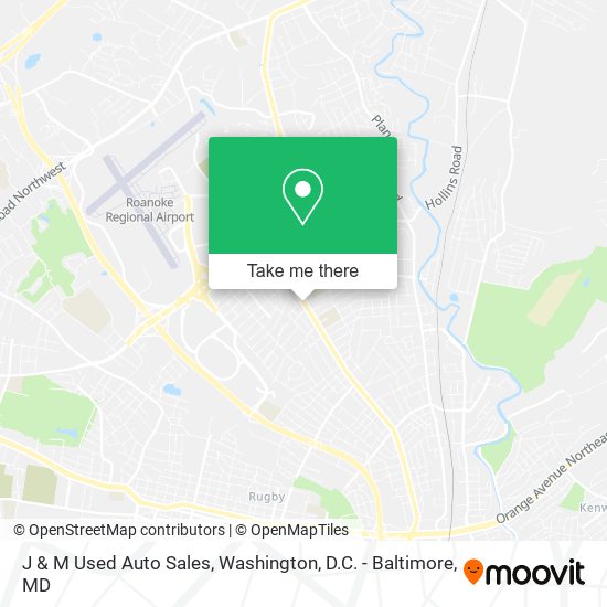 J & M Used Auto Sales map