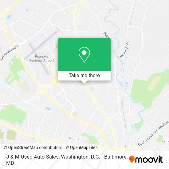 J & M Used Auto Sales map