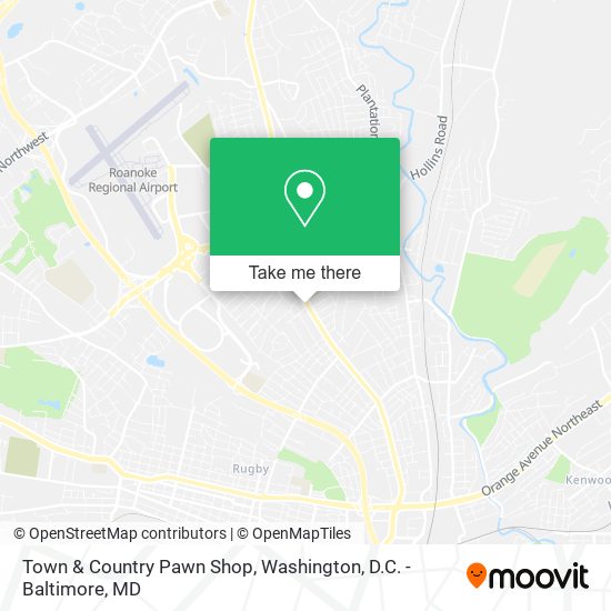 Mapa de Town & Country Pawn Shop
