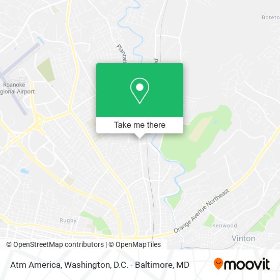 Atm America map