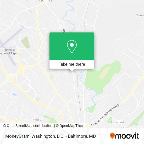 MoneyGram map