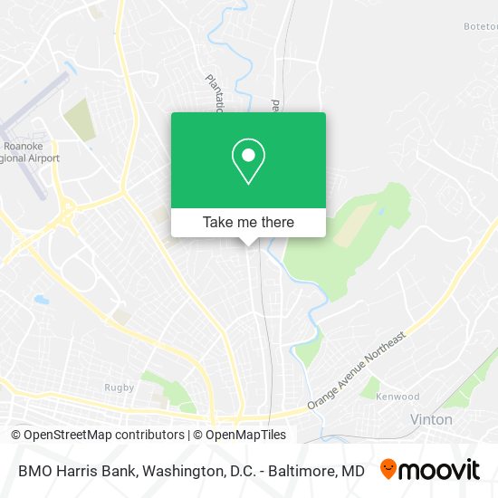 BMO Harris Bank map