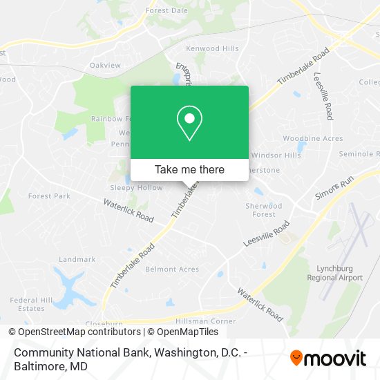 Mapa de Community National Bank