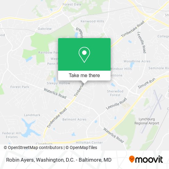 Robin Ayers map
