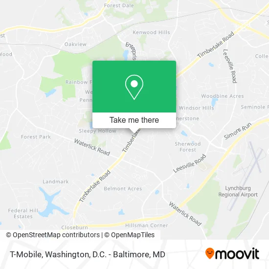T-Mobile map