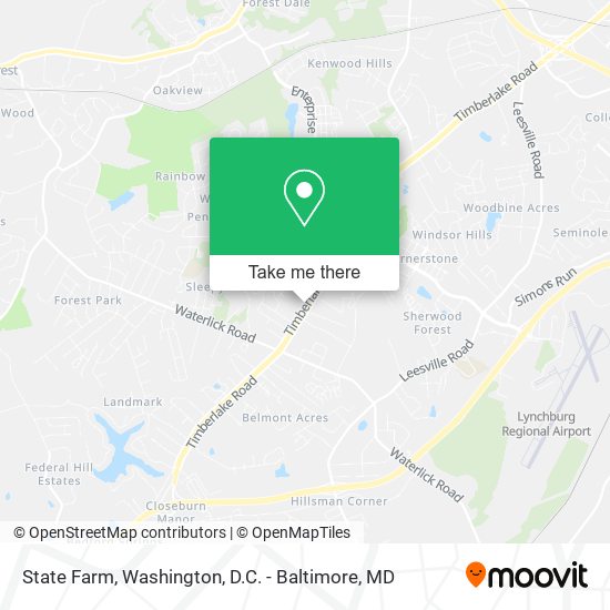 State Farm map