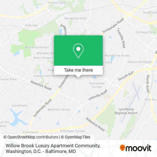 Willow Brook Luxury Apartment Community map