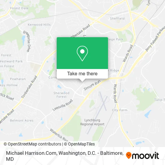 Michael Harrison.Com map