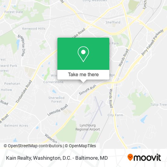 Mapa de Kain Realty