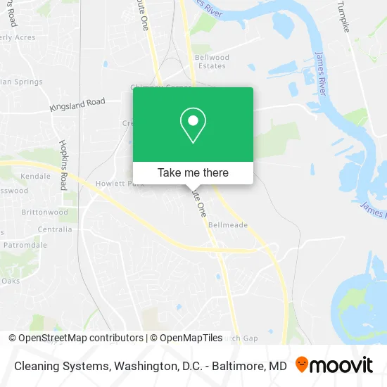 Cleaning Systems map