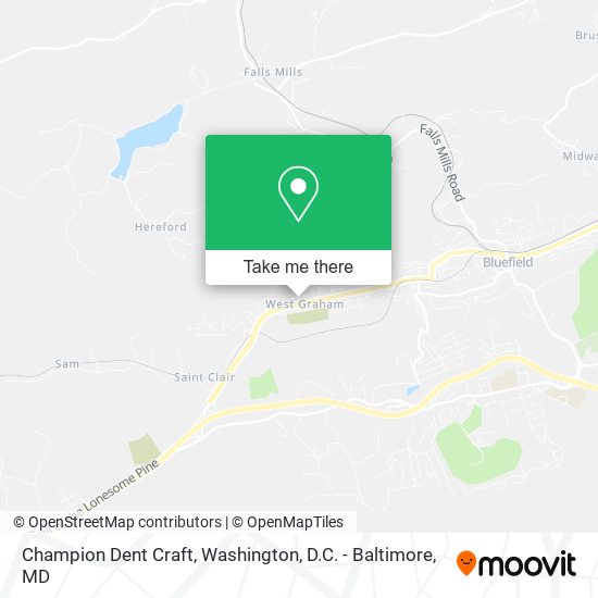 Champion Dent Craft map