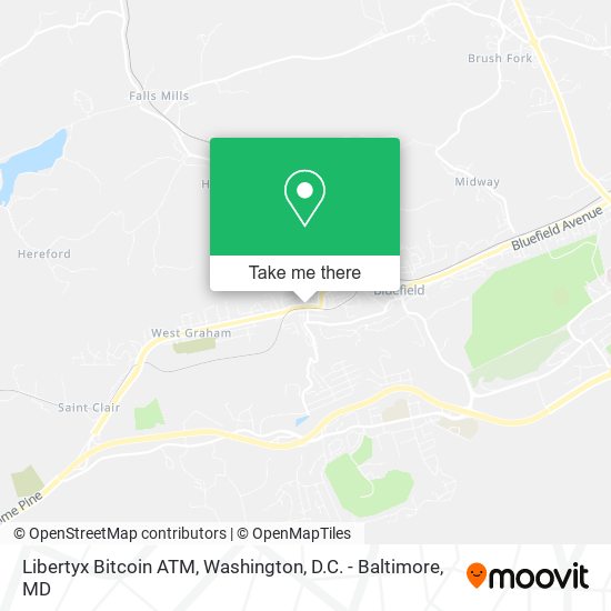 Libertyx Bitcoin ATM map