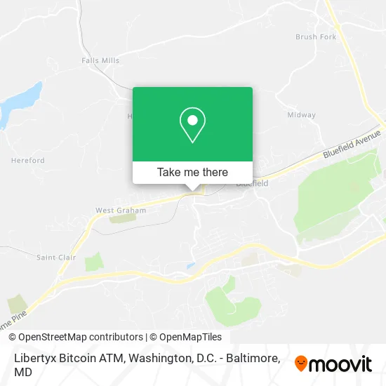 Libertyx Bitcoin ATM map