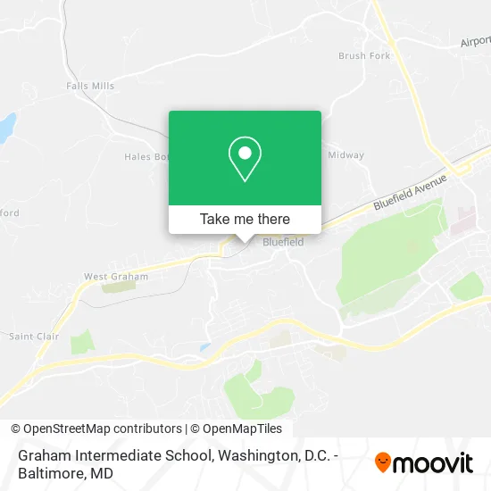 Graham Intermediate School map