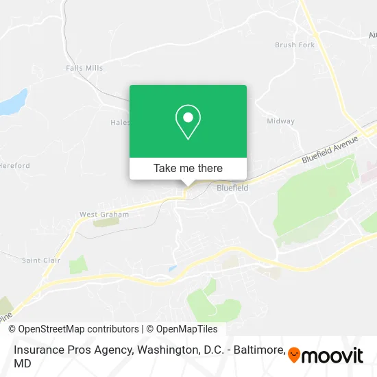 Insurance Pros Agency map