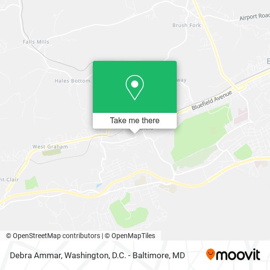 Mapa de Debra Ammar