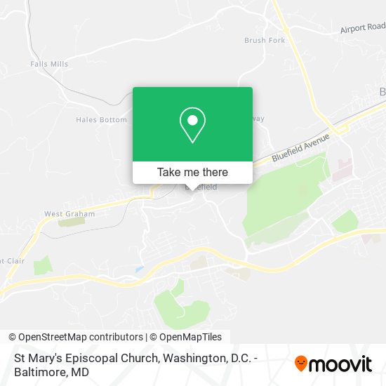 St Mary's Episcopal Church map