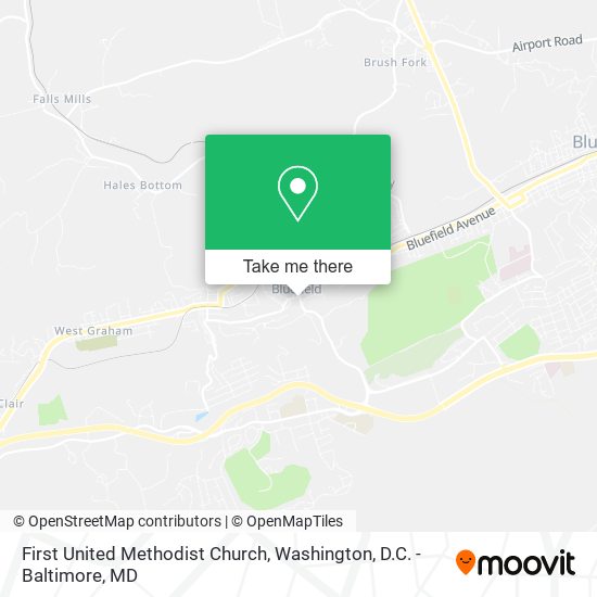Mapa de First United Methodist Church