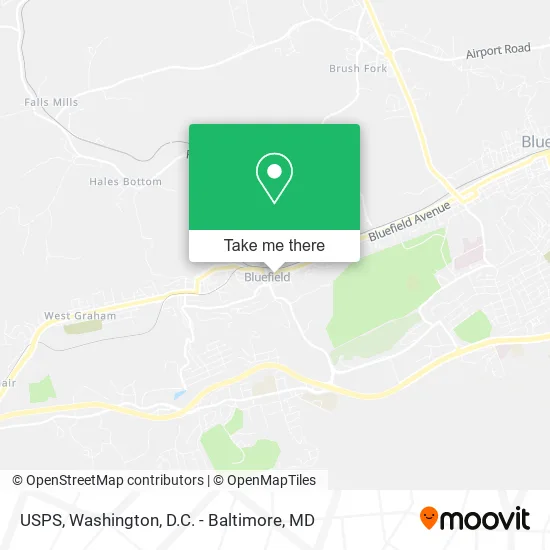 USPS map